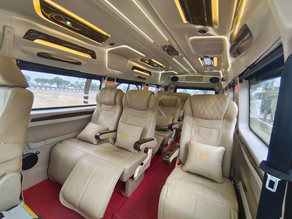 9 Seater Tempo Traveller
